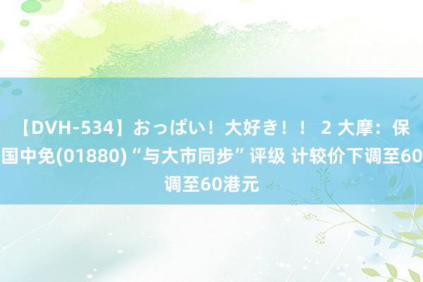 【DVH-534】おっぱい！大好き！！ 2 大摩：保管中国中免(01880)“与大市同步”评级 计较价下调至60港元